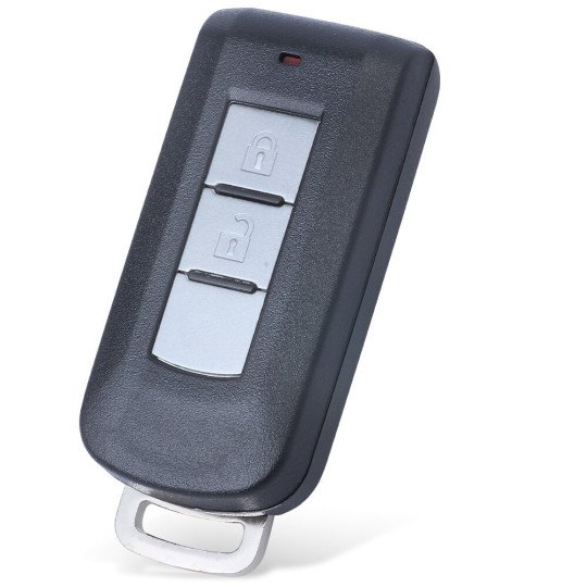 Clé mains libres 2 boutons Mitsubishi / Citroën