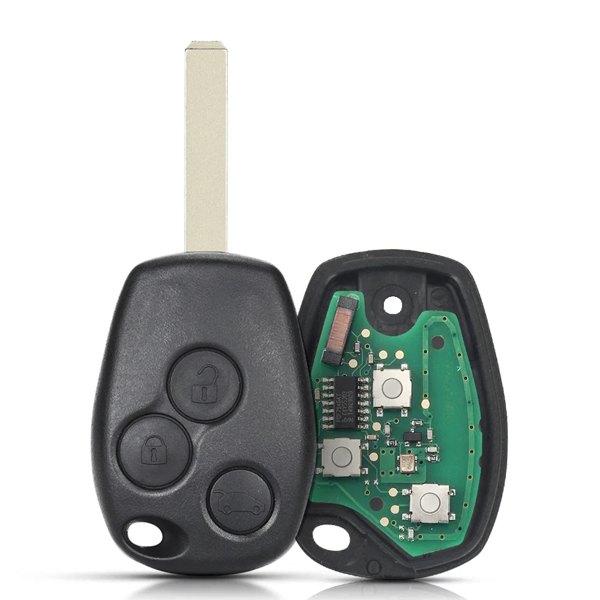 Télécommande 3 boutons Renault, lame VA2