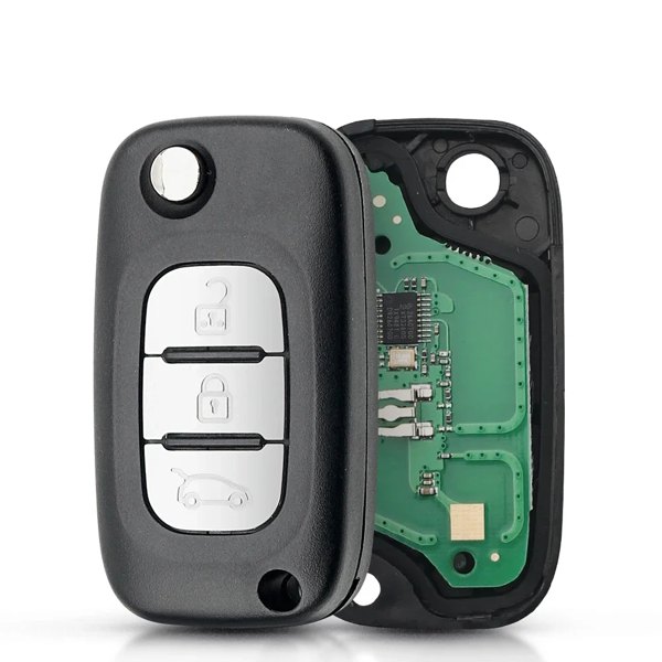 Télécommande pliante 3 boutons Renault
