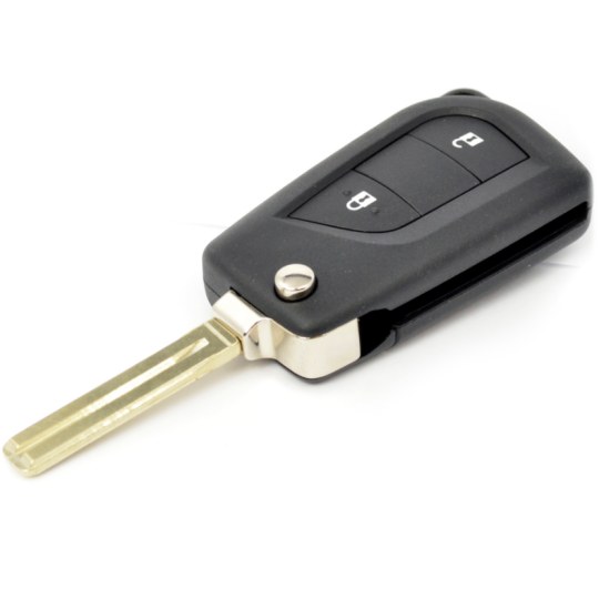 Télécommande pliante 2 boutons Peugeot 108